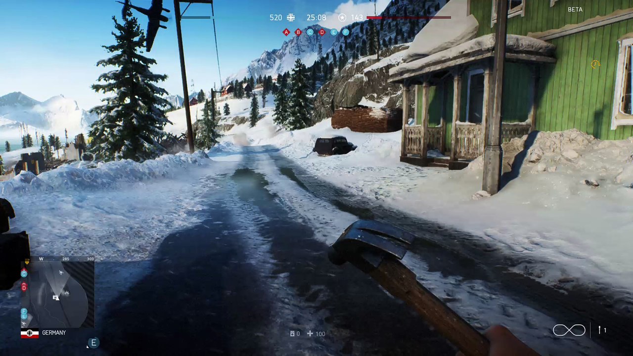 BATTLEFIELD 5 Open BETA | We build a snowman (2018) 1080p