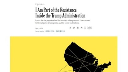 Pence y Pompeo niegan haber escrito el artículo que califica a Trump de "amoral"