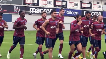 Trabzonspor, Aytemiz Alanyaspor maçı hazırlıklarını sürdürdü - TRABZON