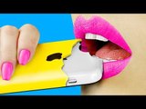 8 DIY CAPINHAS DE CELULAR COMESTÍVEIS / PEGADINHAS COMESTÍVEIS