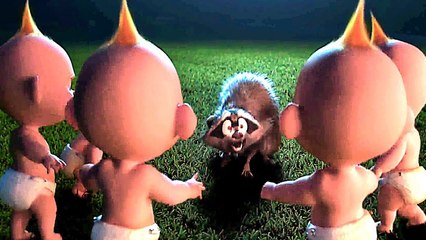 LES INDESTRUCTIBLES 2 : PLEIN de Jack Jack contre un raton laveur !