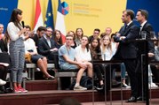 Consultation citoyenne sur l'Europe avec Emmanuel Macron et Xavier Bettel au Luxembourg