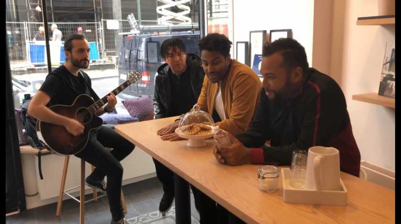 Les 3T, les neveux de Michael Jackson, à Bruxelles pour Sudpresse