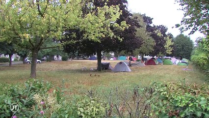 A LA UNE/ Saint-Pierre: évacuation du campement de migrants - 06/09/2018