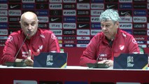 A Milli Futbol Takımı Teknik Direktörü Lucescu basın toplantısı düzenledi (3) - TRABZON