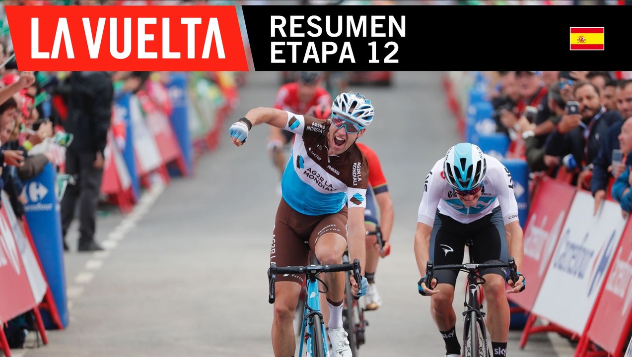 Resumen - Etapa 12 - La Vuelta 2018