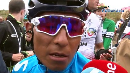 Tour d'Espagne 2018 - Nairo Quintana : "Je félicite Jesus Herrada, c'est mérité"