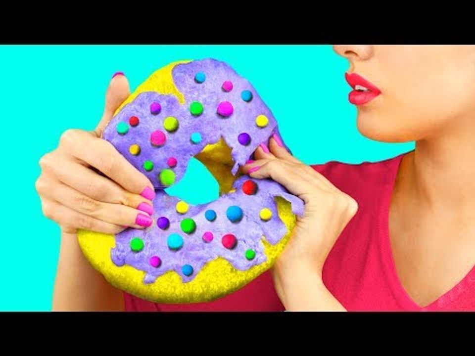 DIY DE SQUISHY GIGANTE / 11 ALIVIADORES DE ESTRESSE GIGANTES vs MINIATURAS