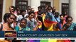 India Legalises Gay Sex