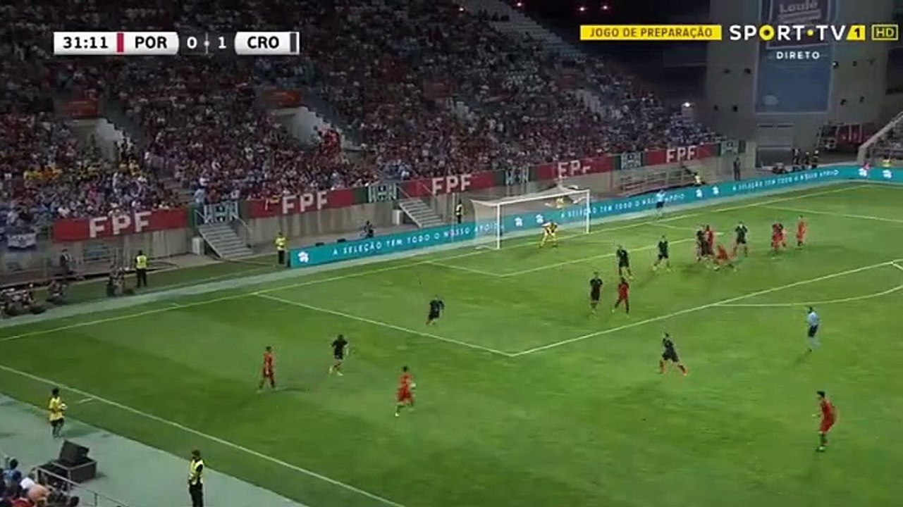 Pepe Goal - Portugal 1-1 Croatia 06/09/2018 friendly