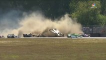 Indycar Series Portland 2018 Start Huge Crash Andretti Flips