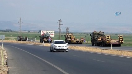 Hatay’da askeri sevkiyat devam ediyor