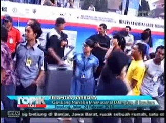 Gembong Narkoba Jaringan Internasional Ditangkap