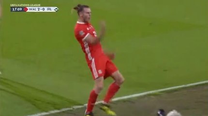 2-0 Bale AMAZING  Goal - Wales vs Ireland