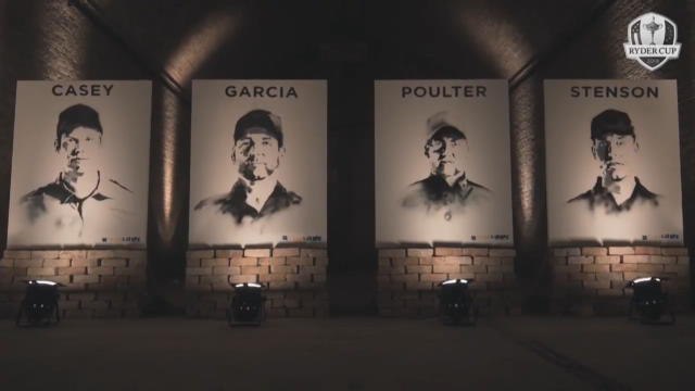 Ryder Cup - À Londres, un graffiti stylé pour représenter la Team Europe