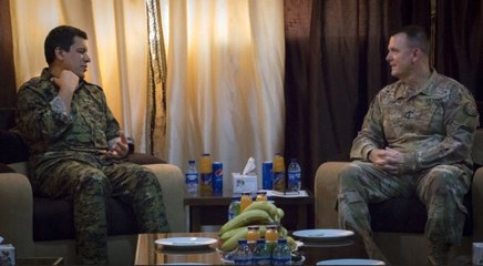ABD'li General, Türkiye'nin Başına 4 Milyon TL Ödül Koyduğu YPG'li Teröristle Görüştü