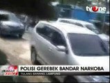 Polisi Lampung Baku Tembak dengan Bandar Narkoba
