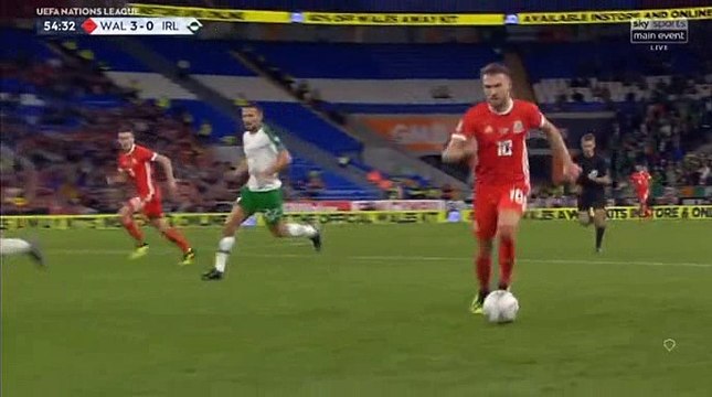 Connor Roberts Goal HD - Wales	4-0	Ireland 06.09.2018