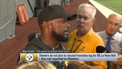 Tomlin says Bell's absence doesn't change approach