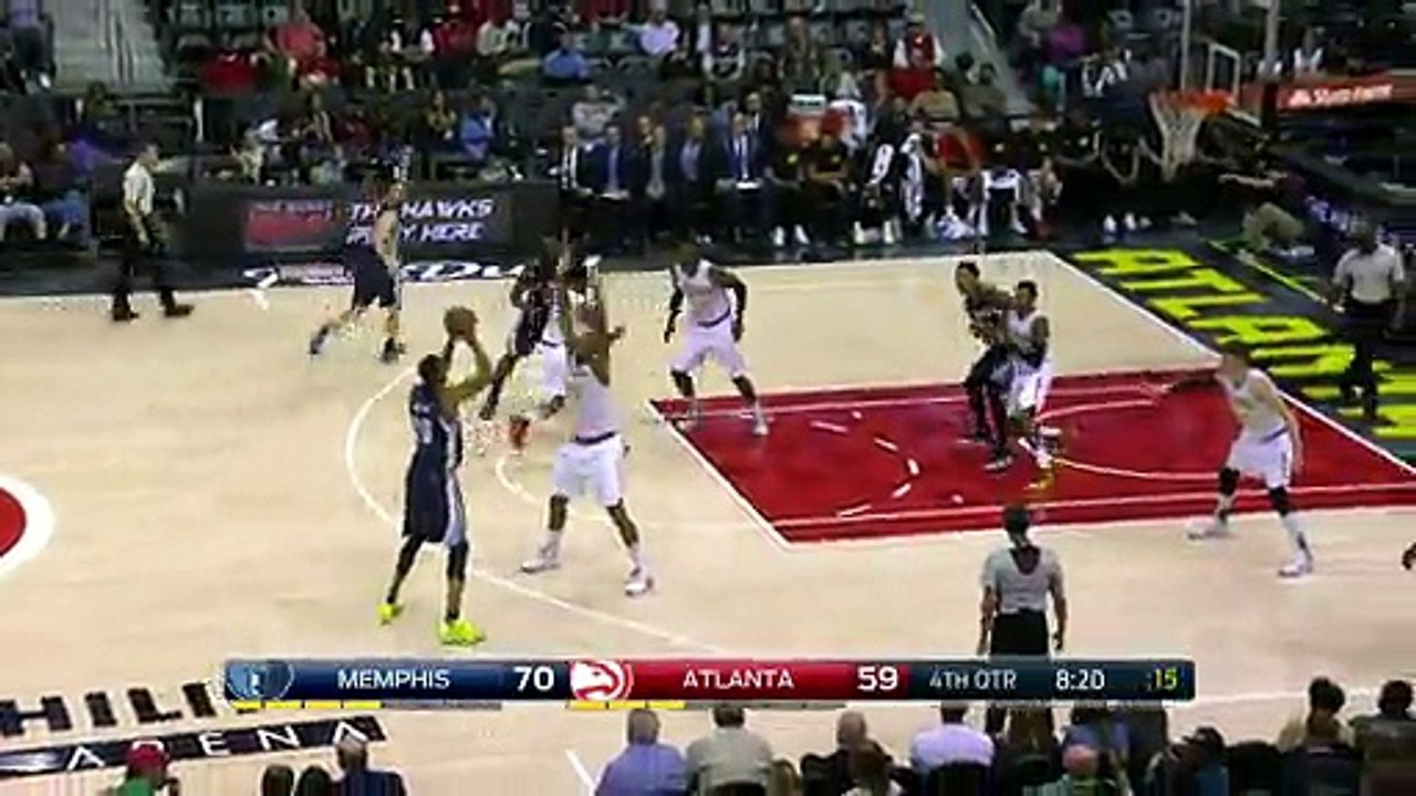 Jeff Green Rises Up and Throws Down on Kyle Korver
