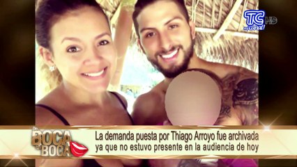 La demanda puesta por Thiago Arroyo fue archivada
