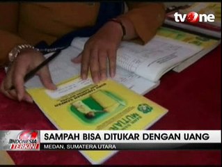 Bank Sampah di Medan Ajari Anak Peduli Lingkungan