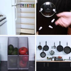 FACILE À FAIRE - Trouvez de la place dans votre petite cuisine