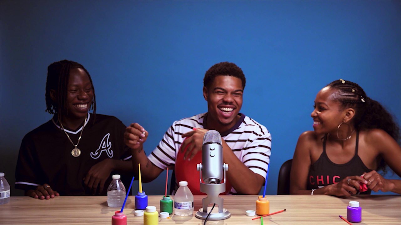 Taylor Bennett & TBE Get Creative With Balloons While Doing ASMR