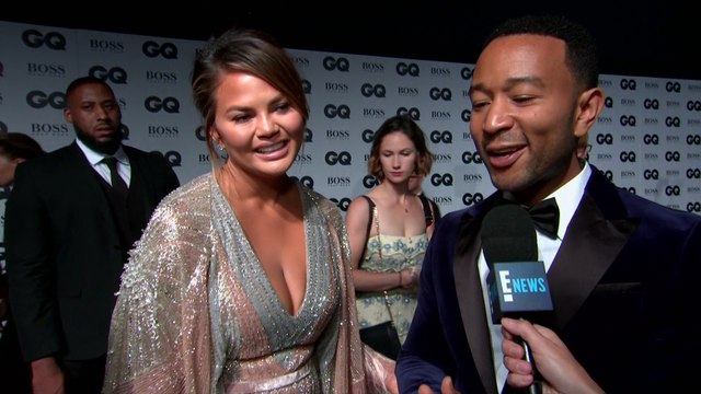Chrissy Teigen & John Legend's First Carpet Since Baby Miles