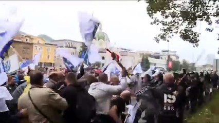 Sukob boraca i policije u Sarajevu