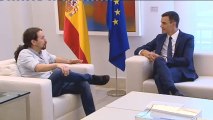 Sánchez e Iglesias avanzan en las negociaciones para los Presupuestos 2019