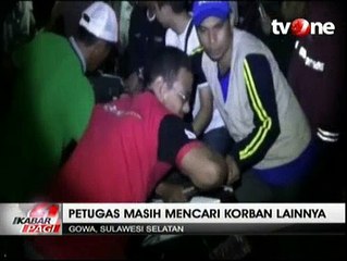 Perahu Penyeberangan Tenggelam di Gowa