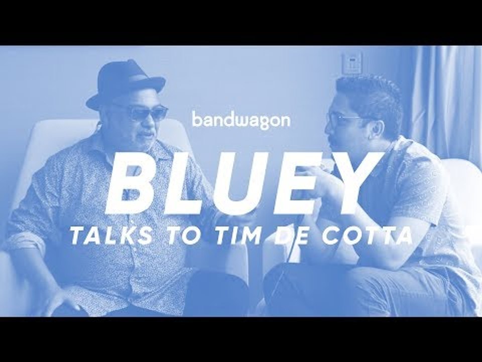 Tim De Cotta has a conversation with Bluey about football, Incognito and his childhood dream band