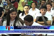 Este martes, se desarrolló el certamen del mejor estudiante de educación secundaria a nivel nacional, como parte de las acciones concretas desarrolladas por el