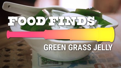 Green Grass Jelly: Food Finds