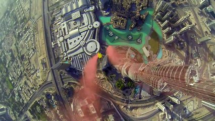 BASE Jump from the Burj Khalifa