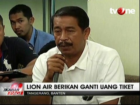 Lion Air Berikan Ganti Uang Tiket