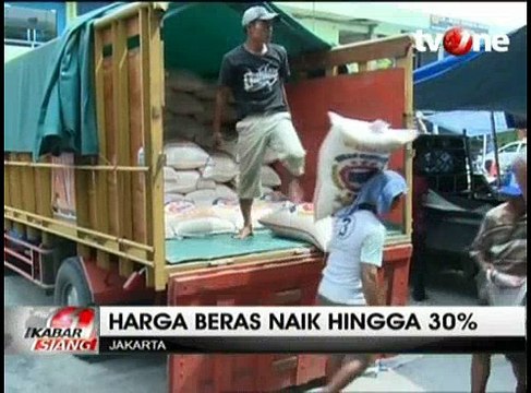 Harga Beras Naik Hingga 30 Persen