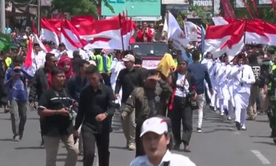 Warga Ponorogo Menyambut Aji Bangkit Pamungkas