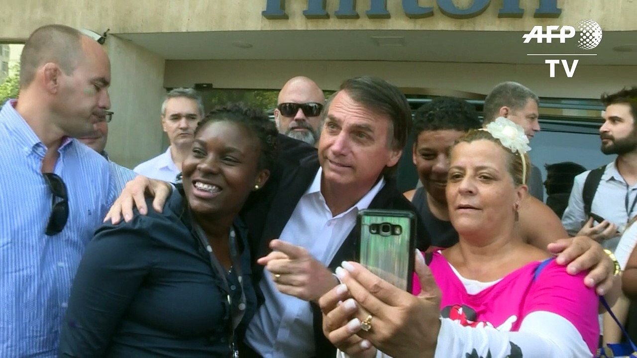 Bolsonaro está consciente