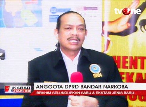 BNN Temukan Narkoba Jenis Baru Milik Ibrahim Hasan