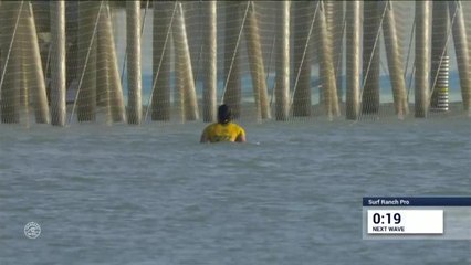 Adrénaline - Surf : Silvana Lima with a 4 Wave from Surf Ranch Pro, Women's Championship Tour - Qualifying Round