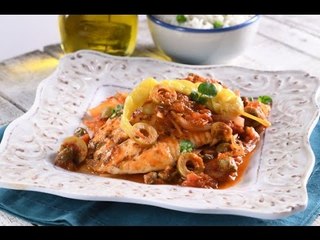 Receta de Pescado a la Veracruzana Casero