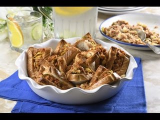 Corona de Atún a la Vizcaína con Pan Blanco