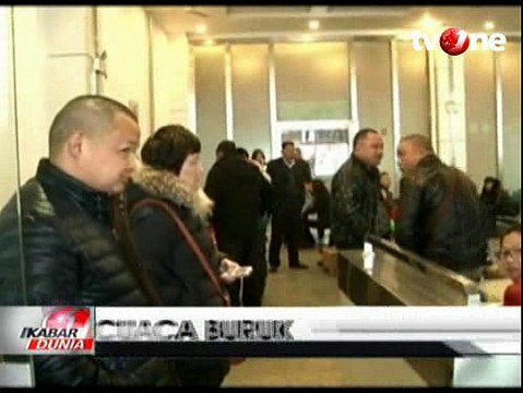 Kabut Tebal Ganggu Mudik Imlek di China
