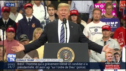 "Comment destituer quelqu'un qui fait du bon boulot?", s'interroge Trump à son sujet