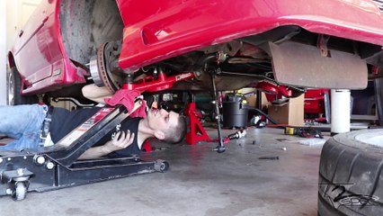 Third Gen Camaro control arm (spring) install. _Scale from Amazon)