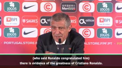 Ronaldo showed his sportsmanship over Modric award - Portugal coach
