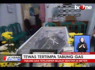 Tertimpa Tabung Gas Milik Tetangga, Pria Ini Tewas Seketika