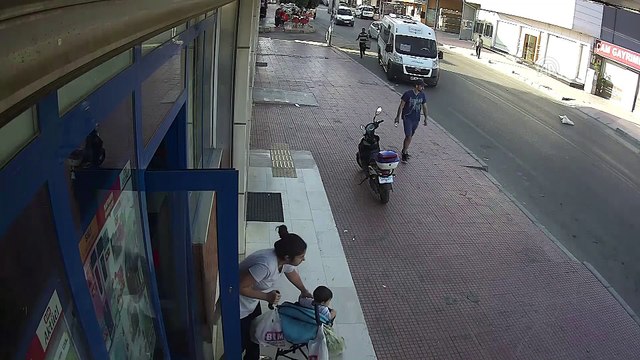 Bisiklet hırsızlığı güvenlik kamerasında - ADANA